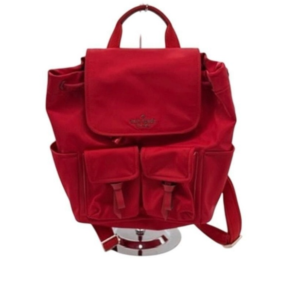 Kate Spade Cherry Red Backpack NWOT - Picture 2 of 8
